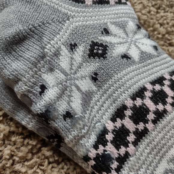 Sherpa lined slipper socks - Picture 3 of 5
